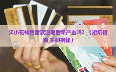 欠小花钱包借款逾期后果严重吗