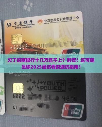欠招商银行十几万还不上怎么办