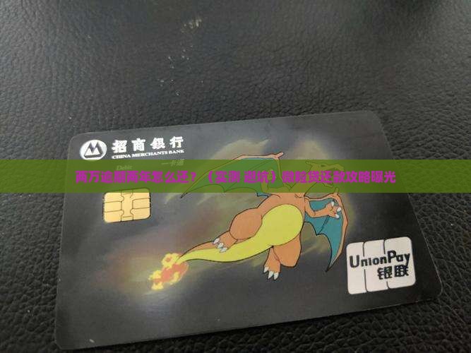 微粒贷两万逾期两年还款计划