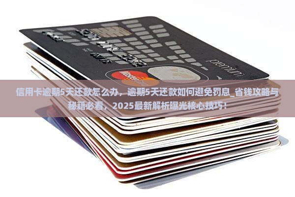 信用卡逾期5天还款怎么办