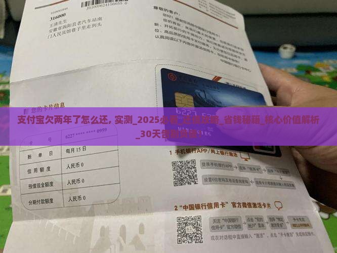 支付宝欠两年了怎么还