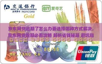 京东网贷逾期了怎么办要选择哪种方式解决