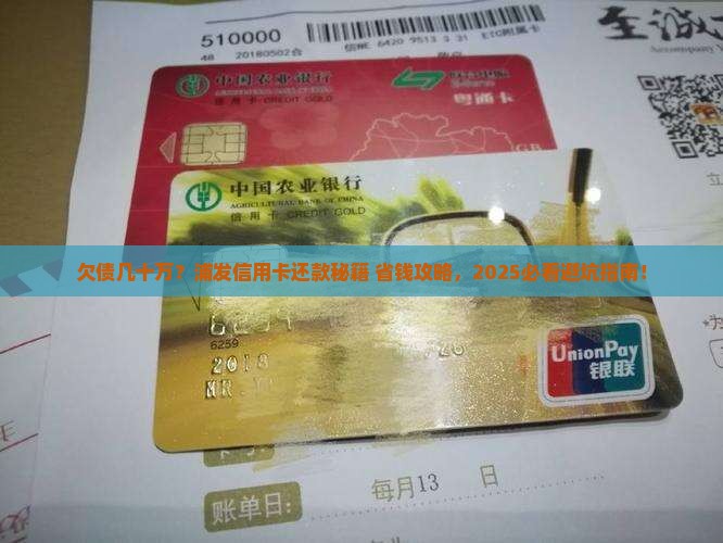 浦发银行信用卡欠几十万该如何解决