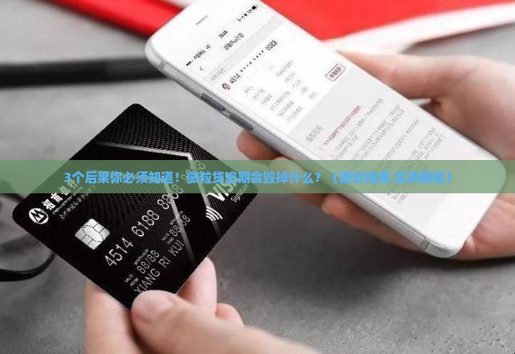 微粒贷逾期会造成什么后果
