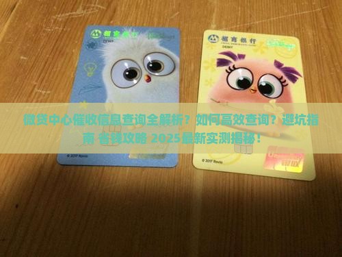 微贷中心催收信息查询