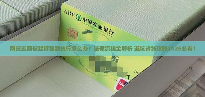 网贷逾期起诉强制执行的法律流程