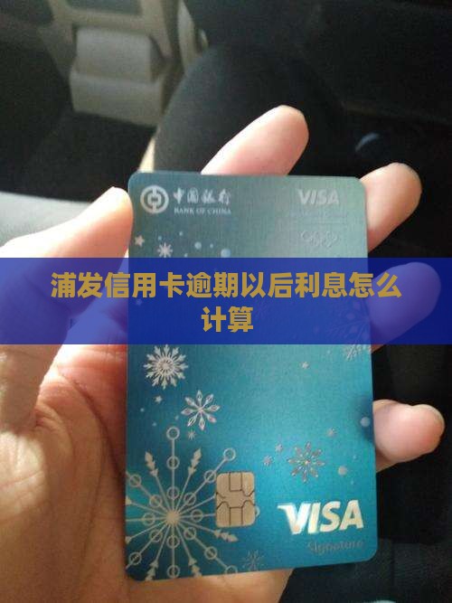 浦发信用卡逾期以后利息怎么算
