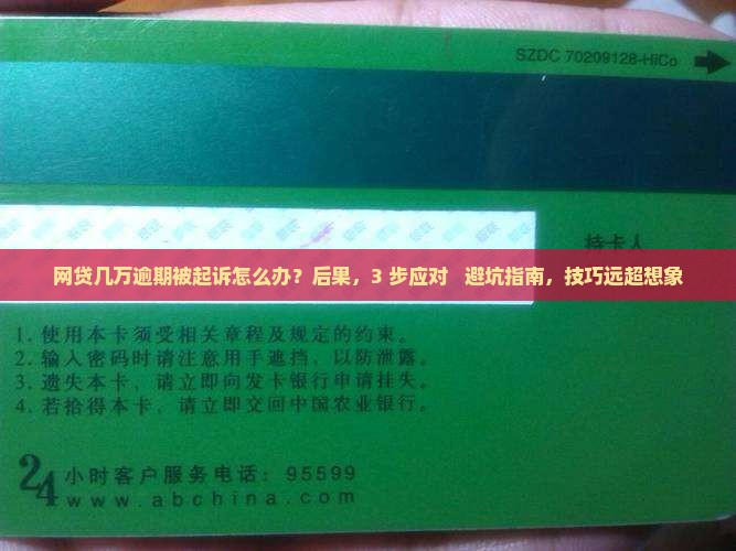 网贷几万逾期被起诉 网贷几万逾期被起诉