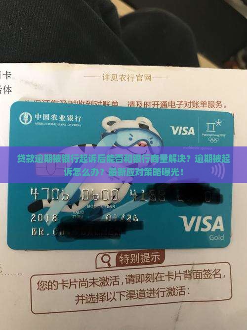 贷款逾期被银行起诉后能否和银行商量解决