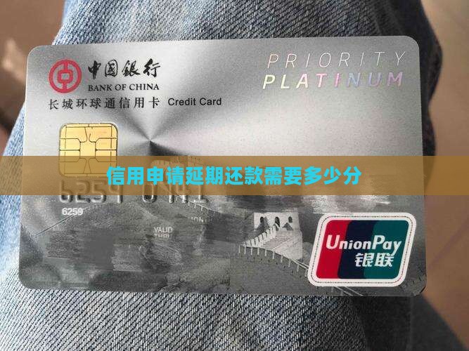 信用贷多少分可以申请延期还款