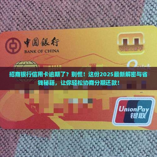 招商银行信用卡逾期怎么协商分期还款