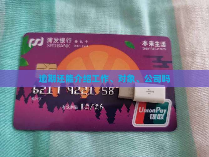 逾期还能介绍