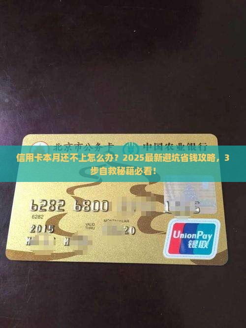 信用卡本月还不上怎么办