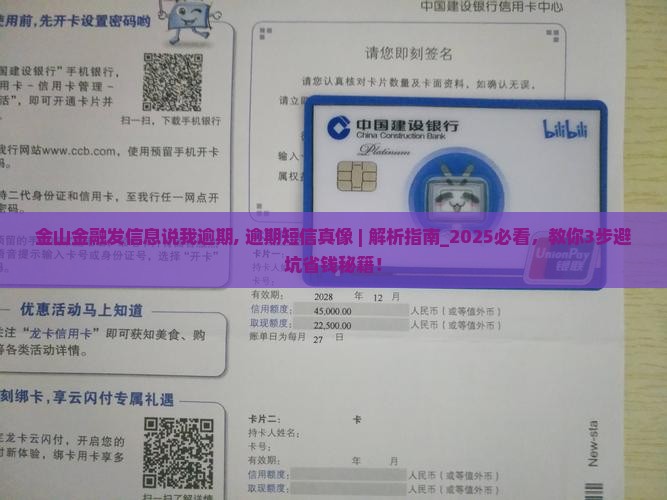 金山金融发信息说我逾期