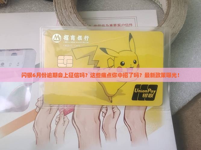闪银6月份逾期是否会上征信