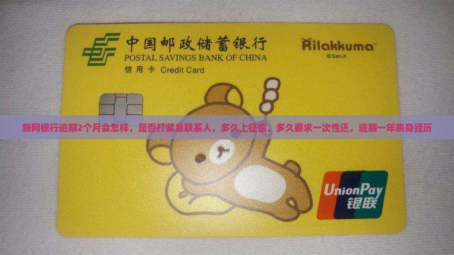 新网银行逾期2个月会怎样