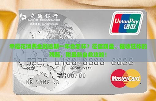 幸福花消费金融逾期一年后的后果及解决方案