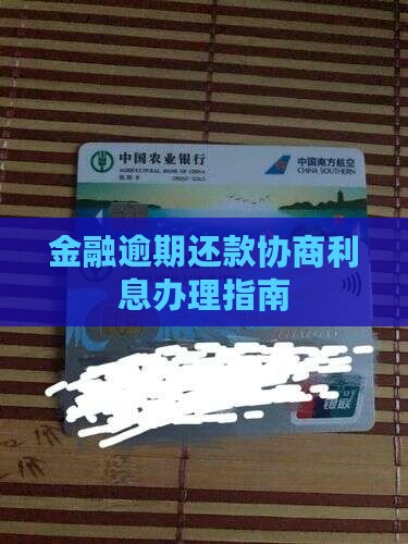 招联金融协商利息怎么办理