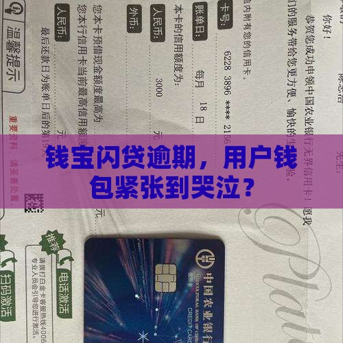钱宝闪贷逾期