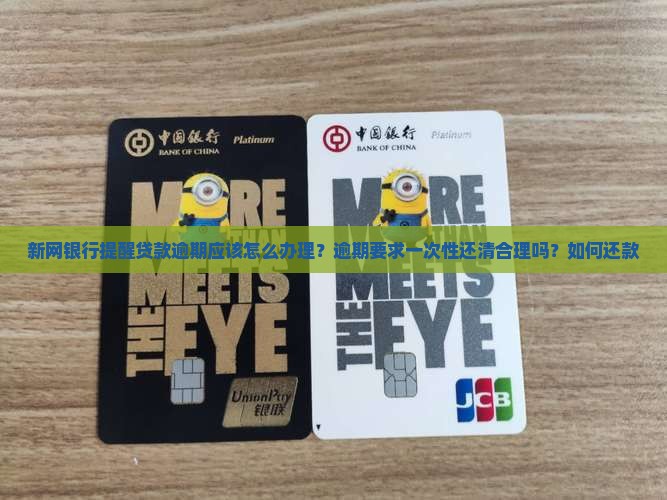 新网银行提醒贷款逾期应该怎么办理 新网银行提醒贷款逾期应该怎么办理