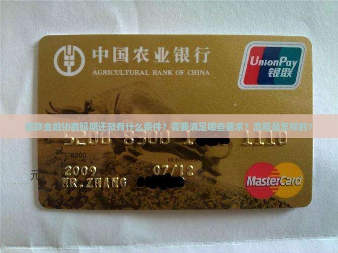 招联金融协商延期还款有什么条件