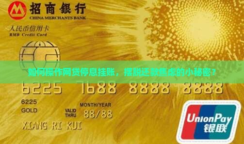 网贷申请办理停息挂账的流程是什么