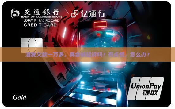浦发欠款一万多会被起诉吗