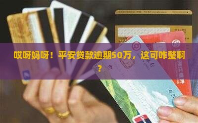 平安贷款逾期50万怎么处理