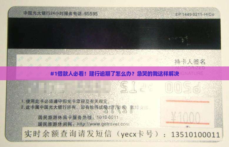 建行逾期借款处理流程详解
