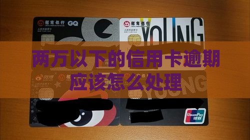 两万以下的信用卡逾期应该如何处理