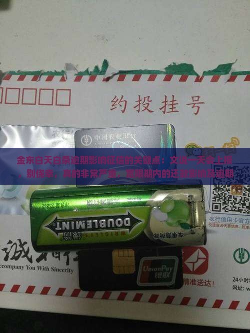 金东白天逾期上征信吗 金东白天逾期上征信吗