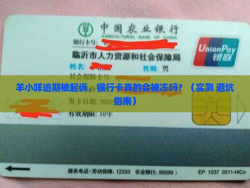 羊小咩逾期起诉会冻结银行卡吗