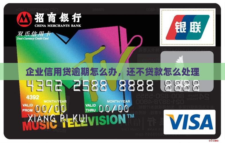 企业信用贷逾期怎么办应该处理