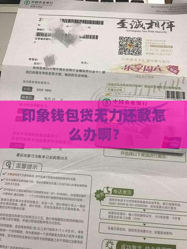印象钱包贷无力还款怎么办