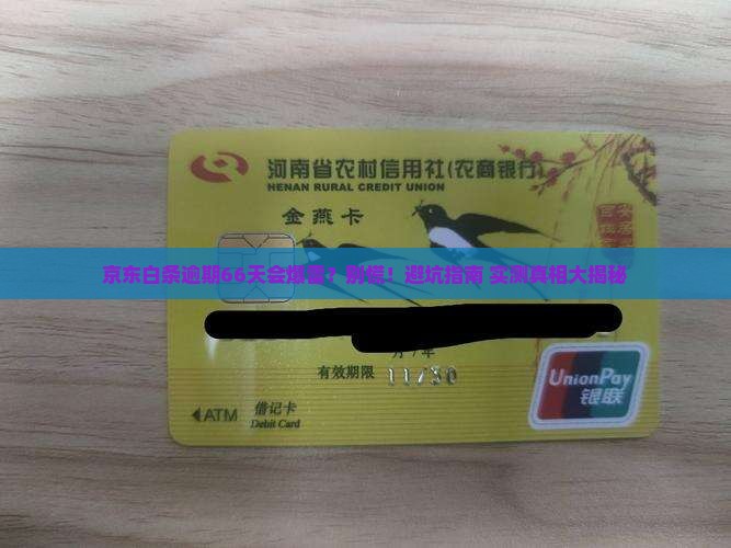 京东白条逾期66天会怎样