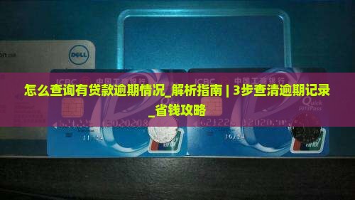 怎么查询有贷款逾期情况