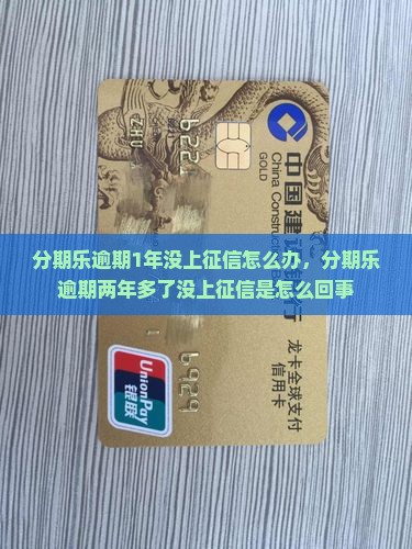 分期乐逾期1年没上征信怎么办