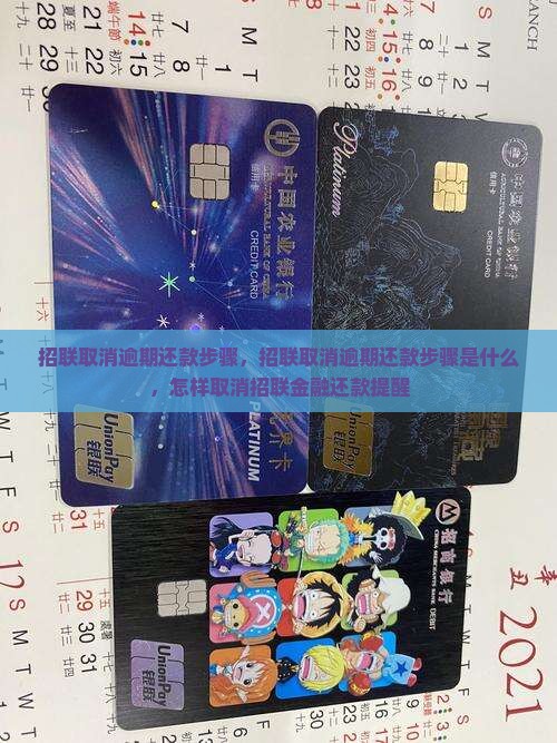 招联取消逾期还款步骤