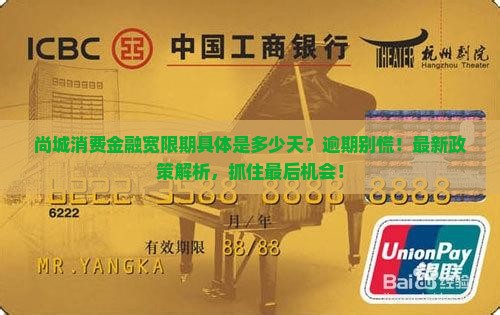尚城消费金融宽限期具体是多少天