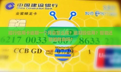 招行信用卡逾期一个月会怎么样