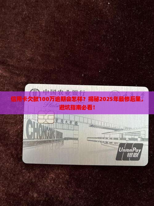 信用卡欠款100万逾期后果严重吗
