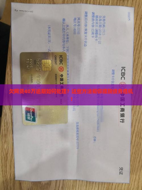欠网贷40万逾期如何处理