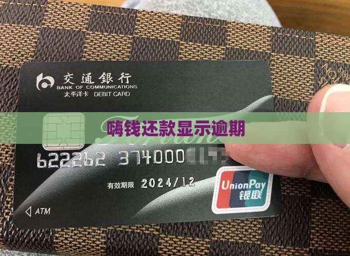 嗨钱还款了显示逾期