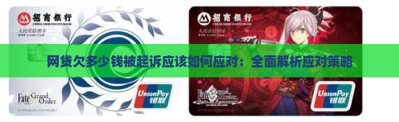 网贷欠多少钱被起诉应该如何应对