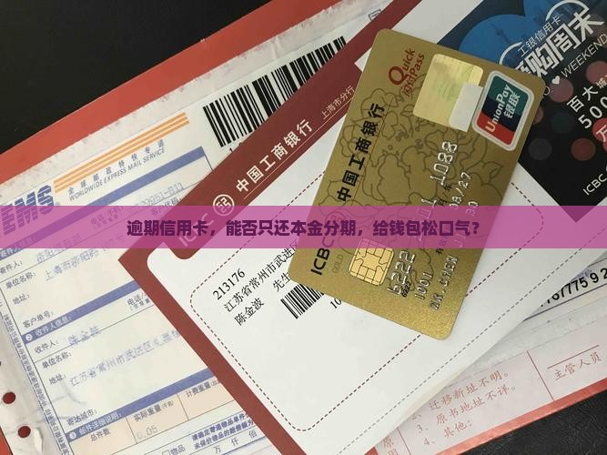 信用卡逾期可以本金分期吗