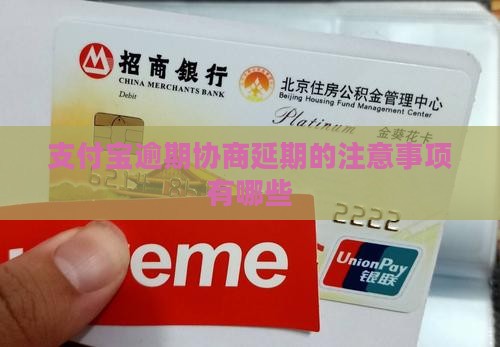 支付宝逾期延期协商时间的注意事项