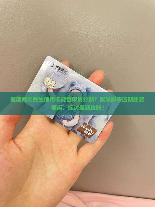 民生信用卡逾期两天可以申请分期吗