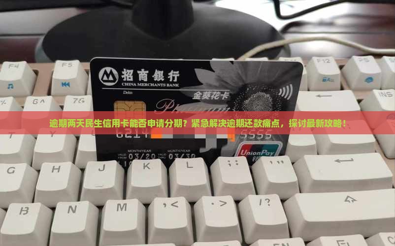 民生信用卡逾期两天可以申请分期吗