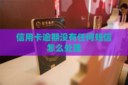 信用卡逾期没有任何短信怎么处理