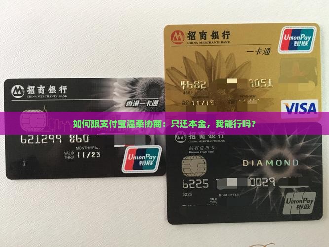 支付宝协商只还本金成功的解决办法是什么